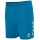 hummel Sporthose hmlCORE 2.0 Shorts (angenehmes Tragegefühl) kurz blau/limegrün Damen