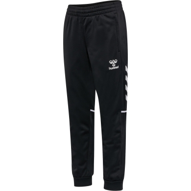 hummel Sporthose hmlCORE 2.0 Track Pants (100% rec. Polyester) lang schwarz/weiss Kinder