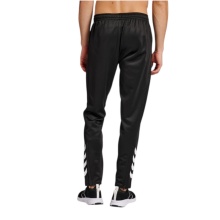 hummel Sporthose hmlCORE XK Poly Pants (Polyester-Sweatstoff, mit Reißverschlusstaschen) lang schwarz/weiss Herren