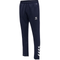 hummel Sporthose hmlCORE XK Poly Pants (Polyester-Sweatstoff, mit Reißverschlusstaschen) Lang marineblau Herren