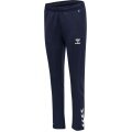hummel Sporthose hmlCORE XK Poly Pants (Polyester-Sweatstoff, mit Reißverschlusstaschen) lang marineblau Damen