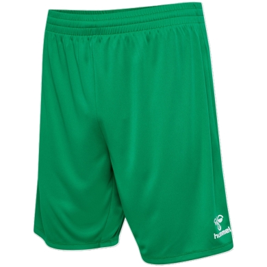 hummel Sporthose hmlESSENTIAL Shorts (angenehmes Tragegefühl) kurz grün Herren