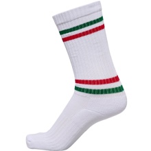 hummel Sportsocken Chevron High Crew Retro weiss/bunt - 3 Paar