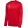 hummel Sport-Langarmshirt hmlESSENTIAL Sweatshirt (Interlock-Stoff) rot Herren