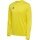 hummel Sport-Langarmshirt hmlESSENTIAL Sweatshirt (Interlock-Stoff) gelb Herren