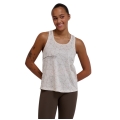 hummel Tanktop hmlCOURT AOP Light Weight (atmungsaktiv, leicht) beige/grau Damen