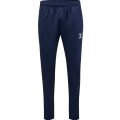hummel Trainingshose hmlESSENTIAL Pant (Interlock-Stoff) lang marineblau Herren
