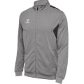 hummel Sport-Trainingsjacke hmlAUTHENTIC PL Full-Zip (100% Polyester) grau Herren