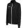 hummel Sport-Trainingsjacke hmlAUTHENTIC Poly Zip (gestrickter Polyester, mit Reißverschlusstaschen) schwarz/weiss Damen