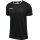 hummel Sport-Tshirt hmlAUTHENTIC Poly Jersey (leichter Jerseystoff) Kurzarm schwarz/weiss Herren