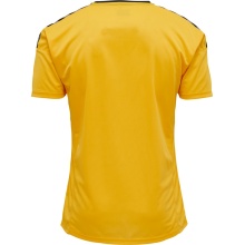 hummel Sport-Tshirt hmlAUTHENTIC Poly Jersey (leichter Jerseystoff) Kurzarm gelb/schwarz Herren