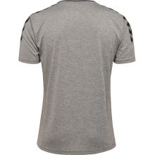 hummel Sport-Tshirt hmlAUTHENTIC Poly Jersey (leichter Jerseystoff) Kurzarm grau Kinder