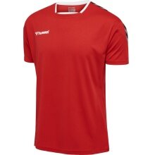 hummel Sport-Tshirt hmlAUTHENTIC Poly Jersey (leichter Jerseystoff) Kurzarm rot Kinder