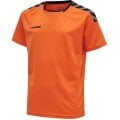 hummel Sport-Tshirt hmlAUTHENTIC Poly Jersey (leichter Jerseystoff) Kurzarm orange Kinder