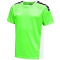 hummel Sport-Tshirt hmlAUTHENTIC Poly Jersey (leichter Jerseystoff) Kurzarm neongrün Kinder