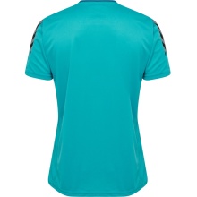 hummel Sport-Tshirt hmlAUTHENTIC Poly Jersey (leichter Jerseystoff) Kurzarm blau Kinder