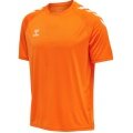 hummel Sport-Tshirt hmlCORE XK Core Poly (Interlock-Stoff) Kurzarm orange Herren