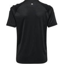 hummel Sport-Tshirt hmlCORE XK Core Poly (Interlock-Stoff) Kurzarm schwarz Kinder