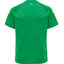 hummel Sport-Tshirt hmlCORE XK Core Poly (Interlock-Stoff) Kurzarm grün Kinder