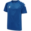 hummel Sport-Tshirt hmlCORE XK Core Poly (Interlock-Stoff) Kurzarm dunkelblau Kinder