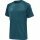 hummel Sport-Tshirt hmlCORE XK Core Poly (Interlock-Stoff) Kurzarm coralblau Kinder