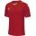 hummel Sport-Tshirt hmlCORE XK Poly Jersey (robuster Doppelstrick) Kurzarm rot Herren