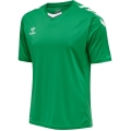 hummel Sport-Tshirt hmlCORE XK Poly Jersey (robuster Doppelstrick) Kurzarm grün Herren