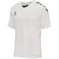hummel Sport-Tshirt hmlCORE XK Poly Jersey (robuster Doppelstrick) Kurzarm weiss Herren