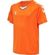 hummel Sport-Tshirt hmlCORE XK Poly Jersey (robuster Doppelstrick) Kurzarm orange Kinder