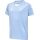 hummel Sport-Tshirt hmlCORE XK Poly Jersey (robuster Doppelstrick) Kurzarm hellblau Kinder