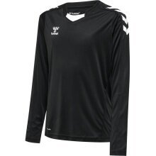 hummel Sport-Langarmshirt hmlCORE XK Poly Jersey (Interlock-Stoff) schwarz Kinder