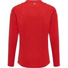 hummel Sport-Langarmshirt hmlCORE XK Poly Jersey (Interlock-Stoff) rot Kinder