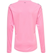 hummel Sport-Langarmshirt hmlCORE XK Poly Jersey (Interlock-Stoff) pink Kinder
