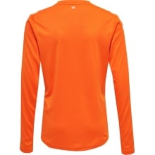 hummel Sport-Langarmshirt hmlCORE XK Poly Jersey (Interlock-Stoff) orange Kinder
