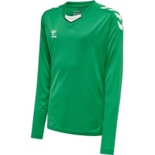 hummel Sport-Langarmshirt hmlCORE XK Poly Jersey (Interlock-Stoff) grün Kinder