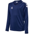 hummel Sport-Langarmshirt hmlCORE XK Poly Jersey (Interlock-Stoff) marineblau Kinder