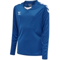 hummel Sport-Langarmshirt hmlCORE XK Poly Jersey (Interlock-Stoff) dunkelblau Kinder