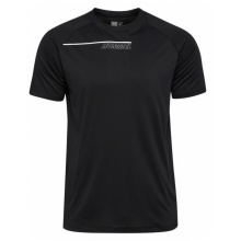 hummel Sport-Tshirt hmlCOURT Light Weight (atmungsaktiv, schnelltrocknend) schwarz/hellgrau Herren