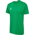hummel Sport/Freizeit-Tshirt hmlGO 2.0 (Bio-Baumwolle, klassisch Design) Kurzarm grün Herren