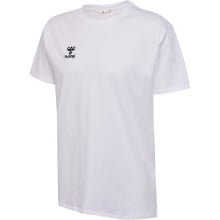 hummel Sport/Freizeit-Tshirt hmlGO 2.0 (Bio-Baumwolle, klassisch Design) Kurzarm weiss Herren