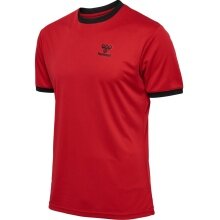 hummel Sport-Tshirt hmlQ4 Poly Jersey (leichter Mesh-Gewebe) Kurzarm rot Herren