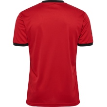 hummel Sport-Tshirt hmlQ4 Poly Jersey (leichter Mesh-Gewebe) Kurzarm rot Herren