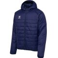 hummel Winterjacke hmlGO Quilted Hood (leicht, atmungsaktiv) marineblau Herren