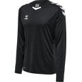 hummel Sport-Tshirt hmlCORE XK Poly Jersey (Interlock-Stoff) Langarm schwarz Herren