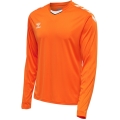 hummel Sport-Langarmshirt hmlCORE XK Poly Jersey (Interlock-Stoff) orange Herren