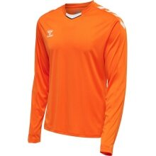 hummel Sport-Tshirt hmlCORE XK Poly Jersey (Interlock-Stoff) Langarm orange Herren