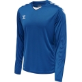 hummel Sport-Tshirt hmlCORE XK Poly Jersey (Interlock-Stoff) Langarm dunkelblau Herren