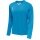 hummel Sport-Langarmshirt hmlCORE XK Poly Jersey (Interlock-Stoff) blau Herren