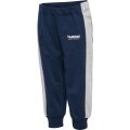 hummel Freizeit-Jogginghose hmlMINI Loose ADJ Waist Pant (Bio-Baumwolle) lang dunkelblau/grau Kleinkinder