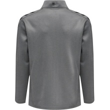hummel Sport-Trainingsjacke hmlCORE XK Poly Zip Sweat (Polyester-Sweatstoff, Front-Reißverschluss) grau Kinder